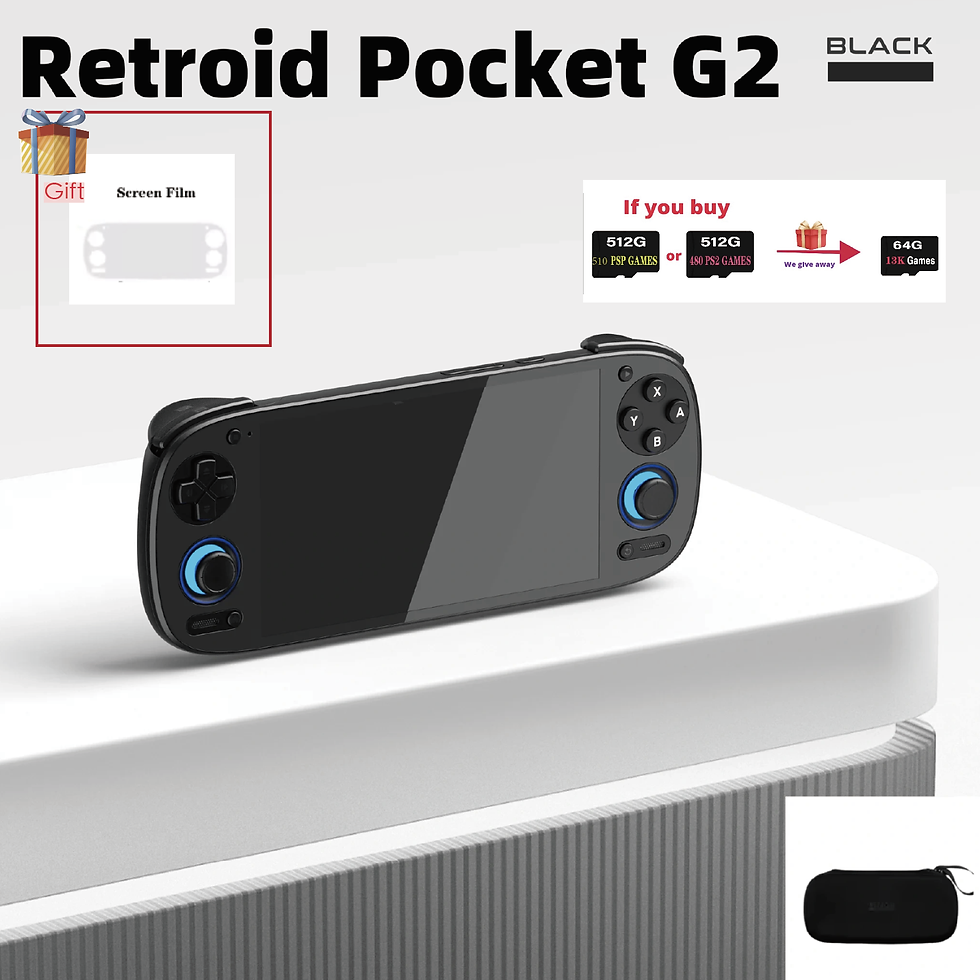 Miniatura: Retroid Pocket G2 Gen 2 RPG2 Retro Handheld Video Game Console Video Player 5.5 