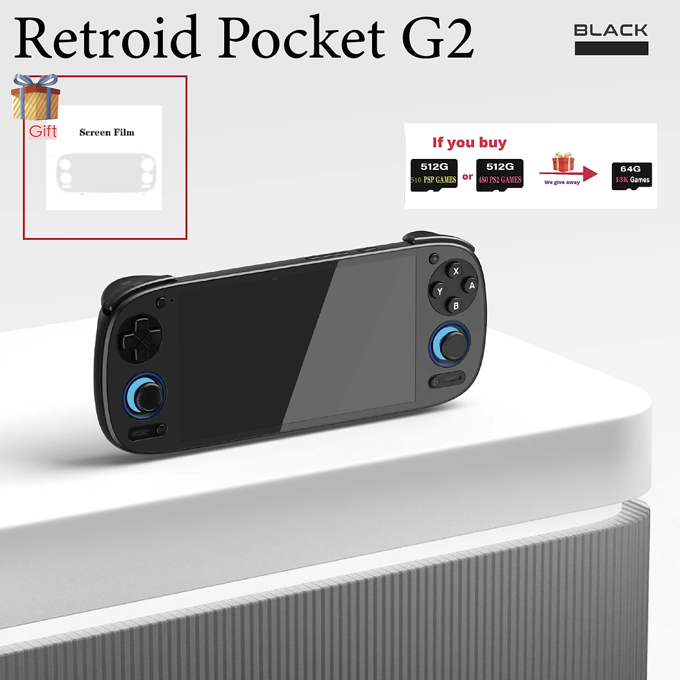 Miniatura: Retroid Pocket G2 Gen 2 RPG2 Retro Handheld Video Game Console Video Player 5.5 