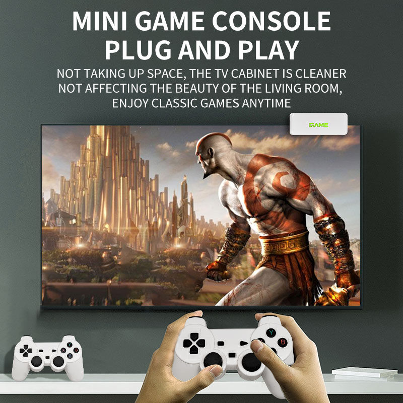 Miniatura: Coopreme X7 Y7 Updated Super TV Game Box HD Output Joystick Dual Controller Figh
