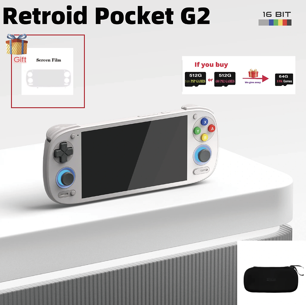Miniatura: Retroid Pocket G2 Gen 2 RPG2 Retro Handheld Video Game Console Video Player 5.5 