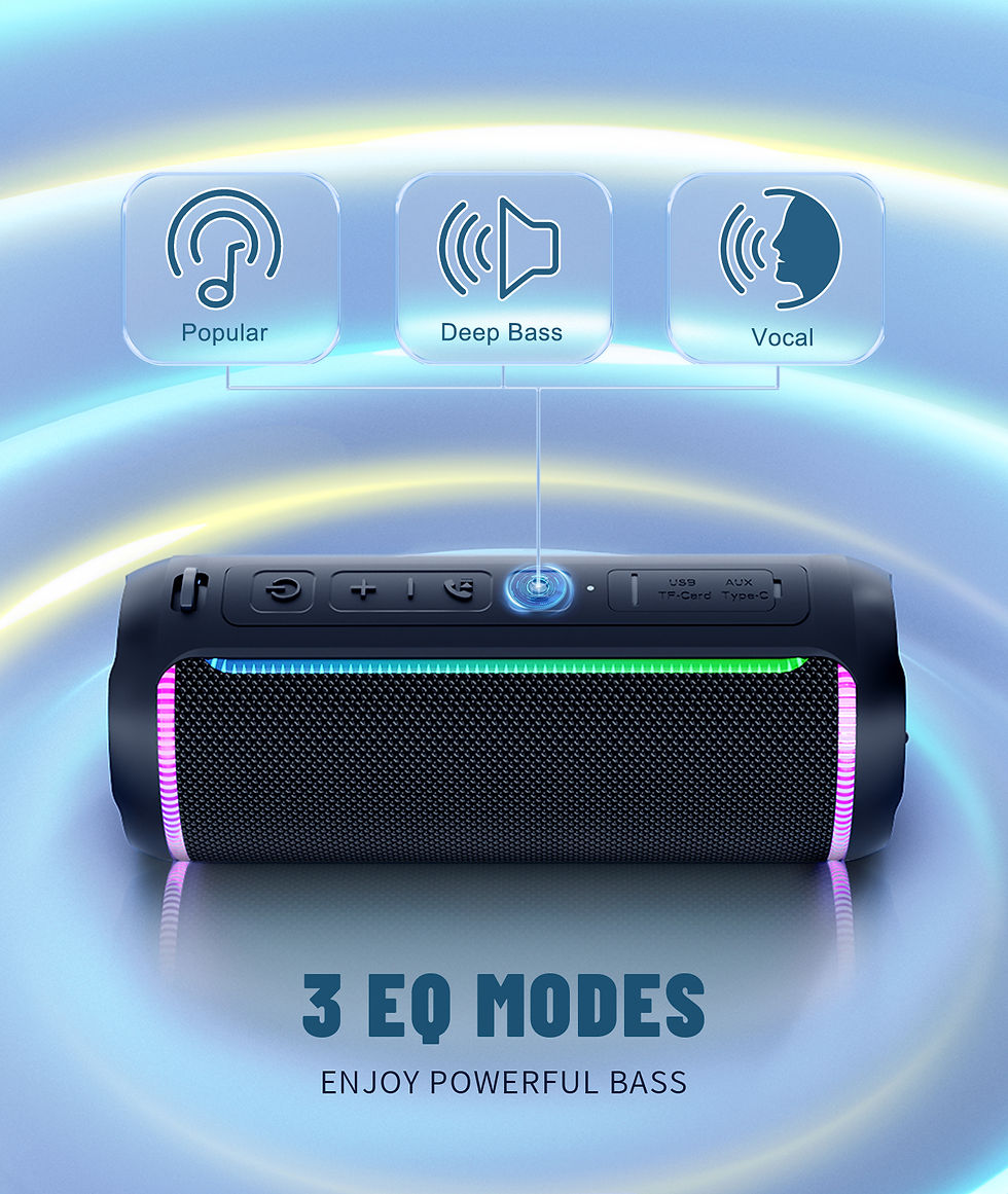 Miniatura: Ortizan X30 Portable Bluetooth Speaker 40W Outdoor IPX7 Waterproof Bass Boost So