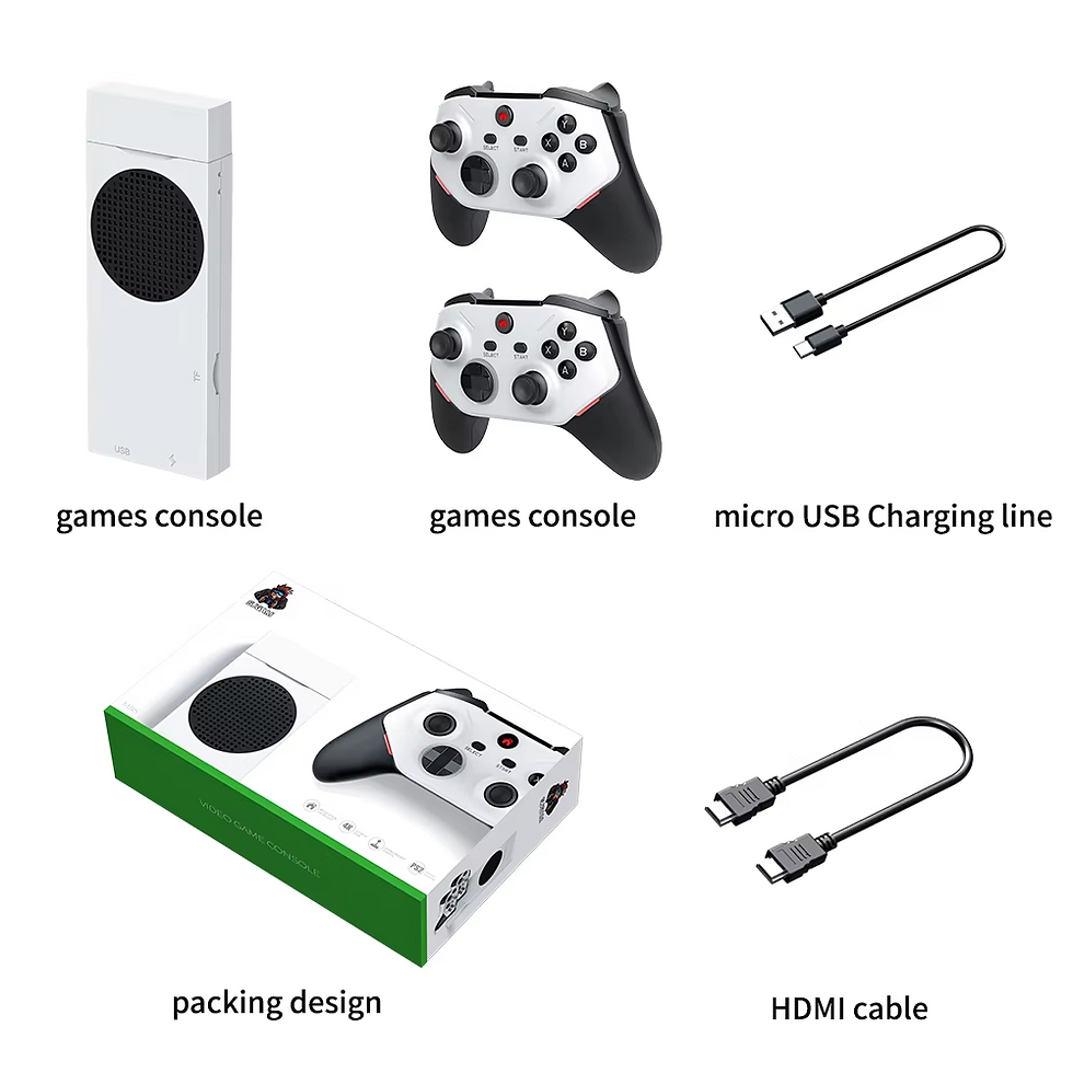 Miniatura: BOYHOM M88 4K Console ARMMali-G52GPU Game Stick Retro Video Game Wireless Gamepa