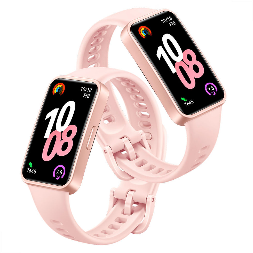 Miniatura: Smartwatch Huawei Band 10 AMOLED Rosa para Treinos