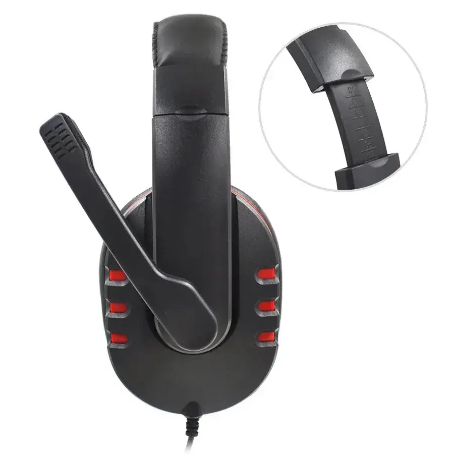 Miniatura: Headphones 3.5mm Wired Gaming Headset Earphones Music for PS4 Play Station 4