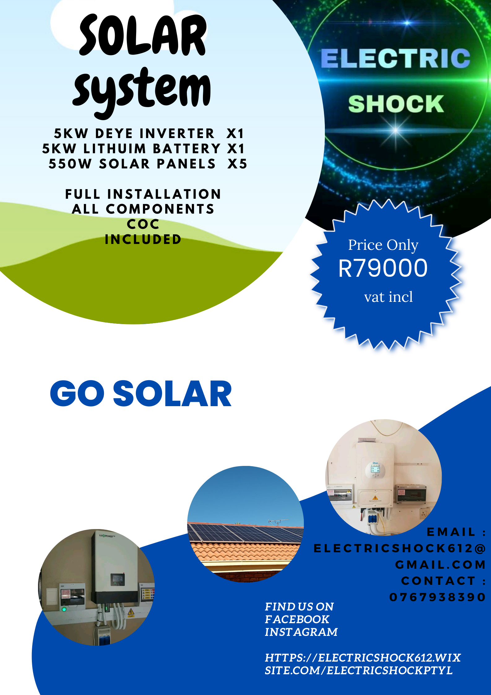 Solar packages price update