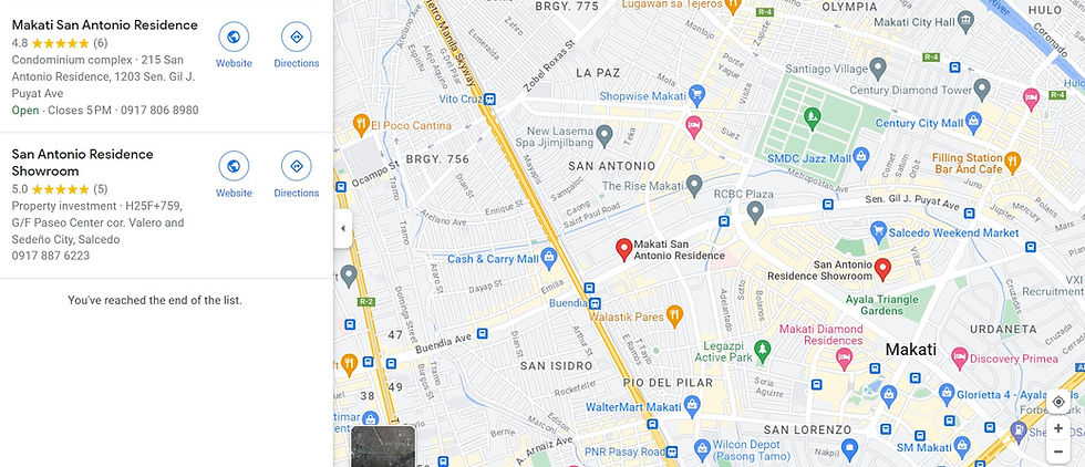 Thumbnail: Makati San Antonio Residence - 1 Bedroom Unit Facing East for Rent