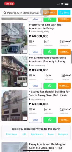 Thumbnail: San Gregorio Village - House and Lot Apartment for Sale