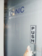 Clinic door