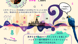 （終了）10月25日「音と出会う」～ハンガリー語の発音とイントネーションのワークショップ～