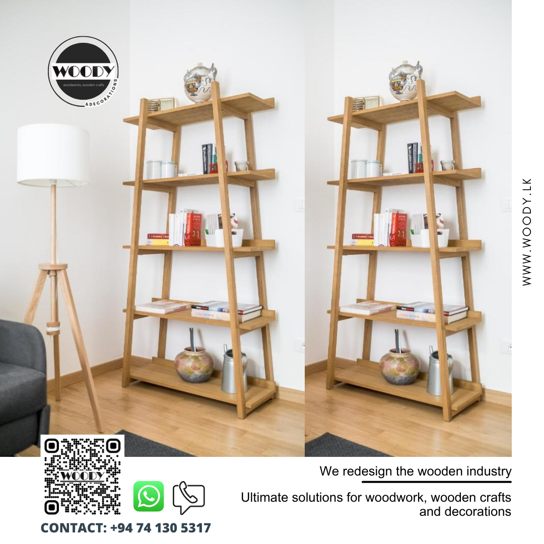 Wooden Display Shelf