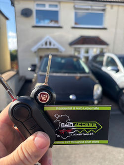 Fiat Punto 2012 - Spare Key - Newport