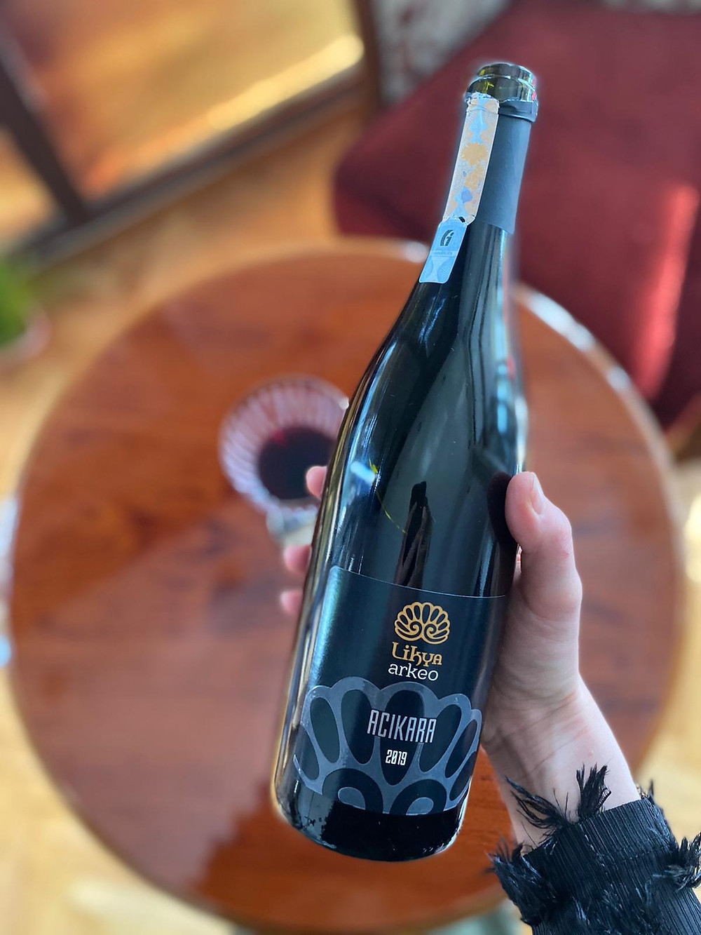 tasting Likya Acikara 2019 a native and lost Turkish grape variety