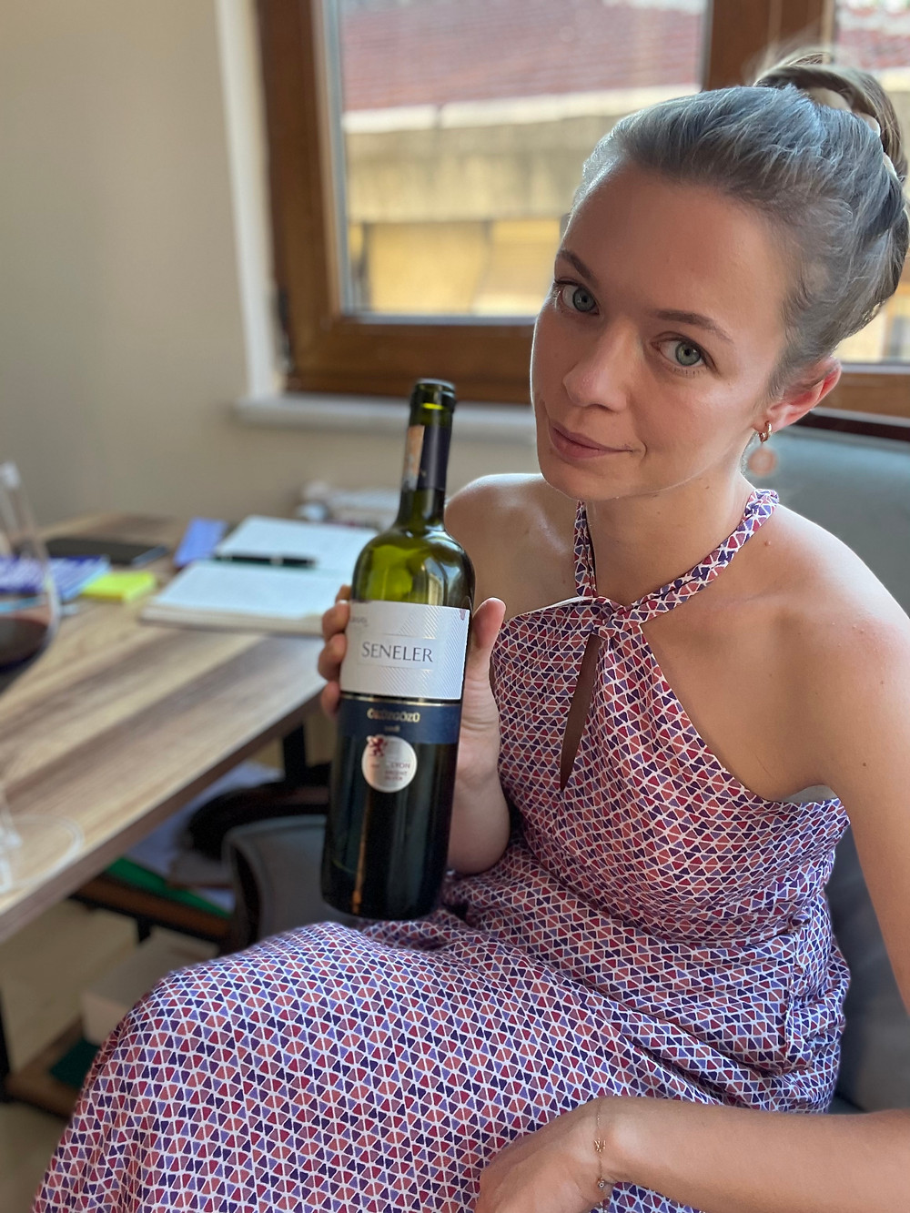 Turkish wine tasting Turasan Seneler Öküzgözü