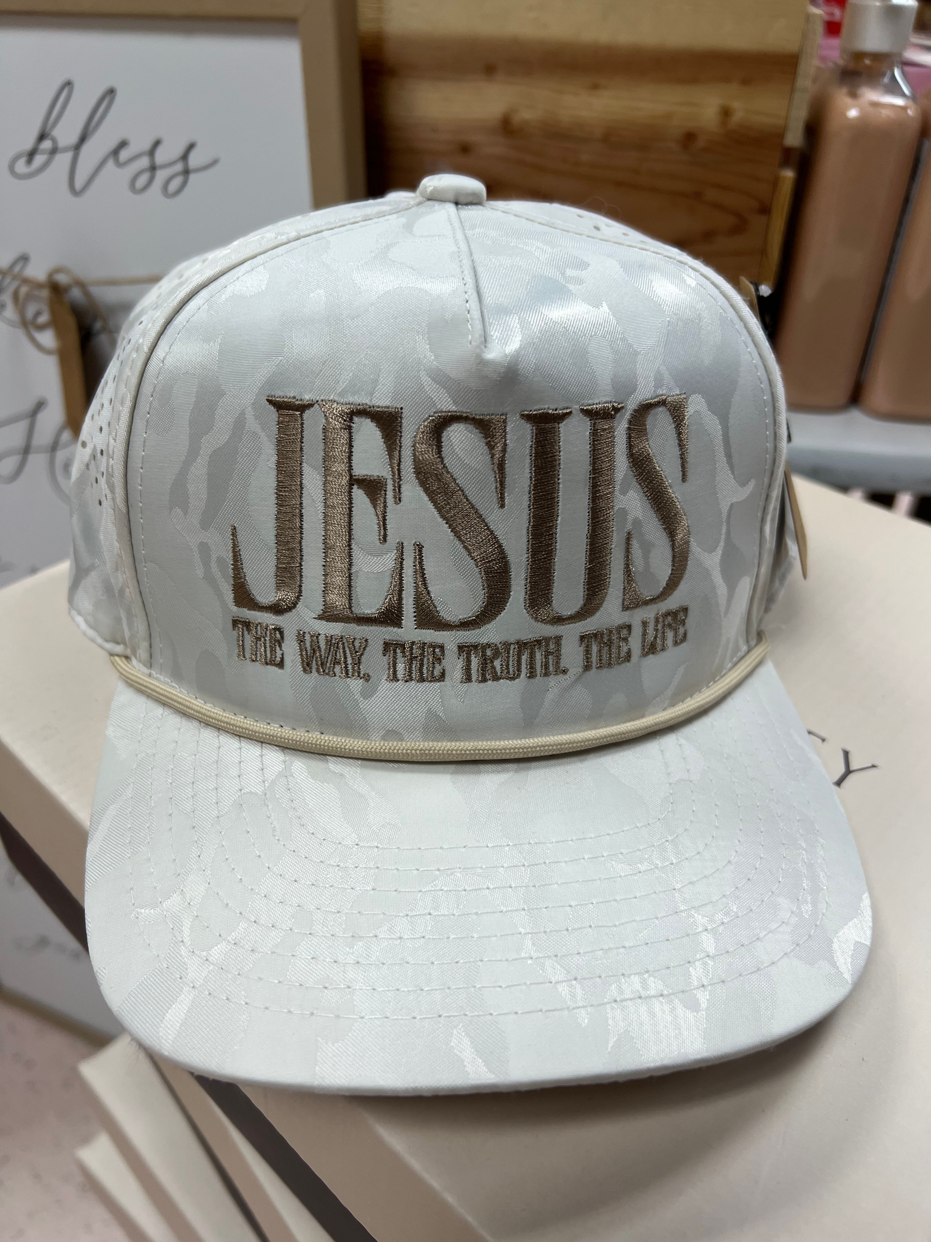 JESUS Hat (camo) 
