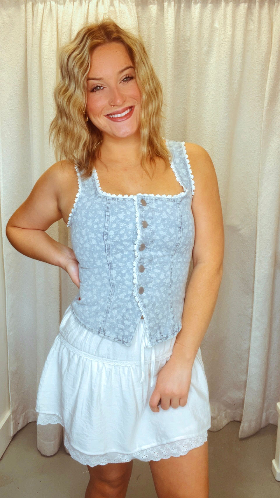 Thumbnail: So pretty eyelet skirt 