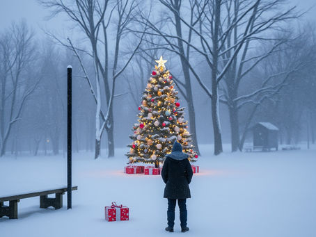 Widow At the Holidays