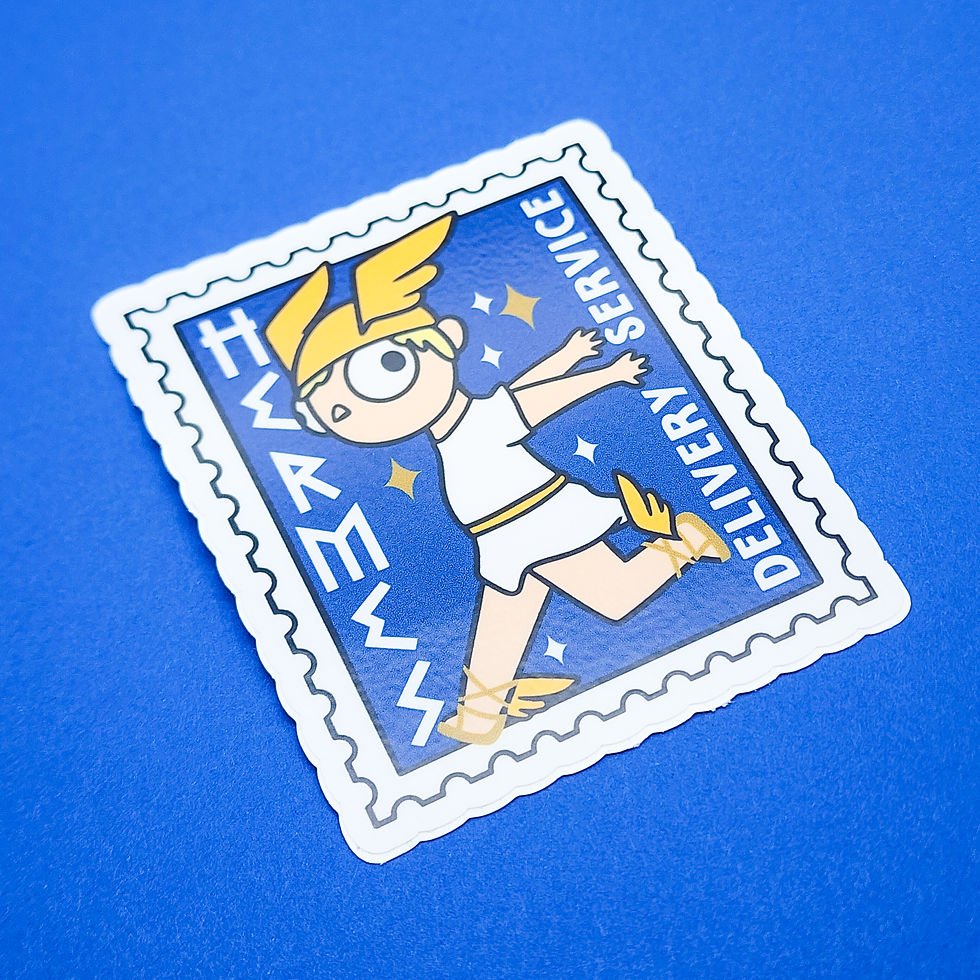 Thumbnail: Hermes' Delivery Service Vinyl Sticker
