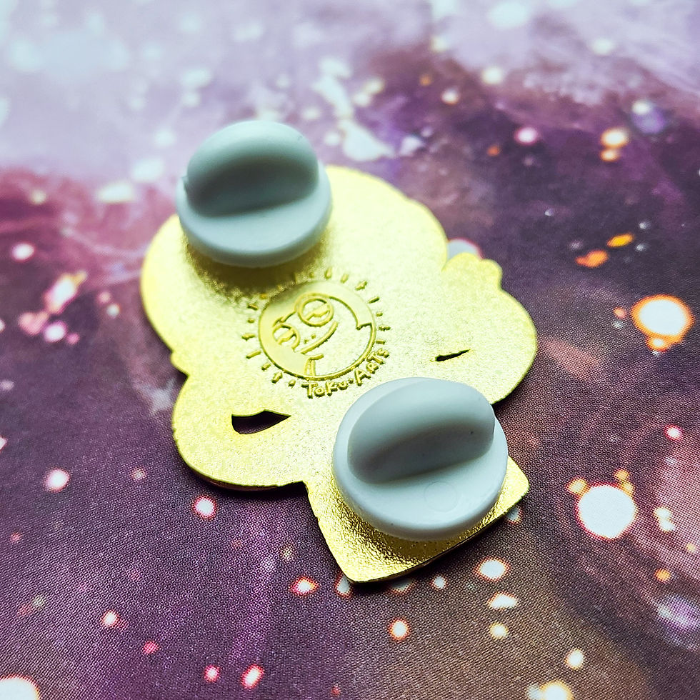 Thumbnail: "Humans" Alien Enamel Pin