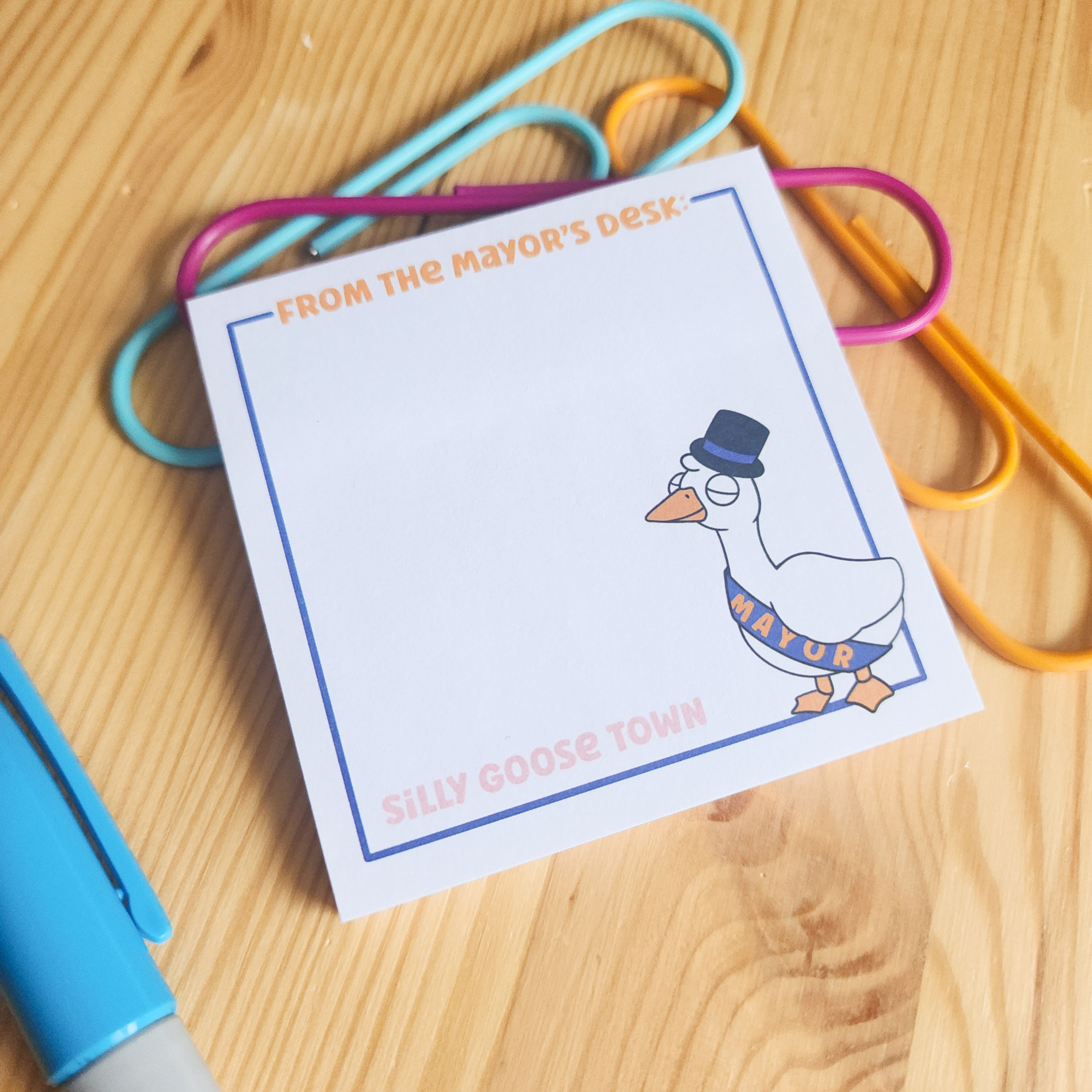 Silly Goose Sticky Notes