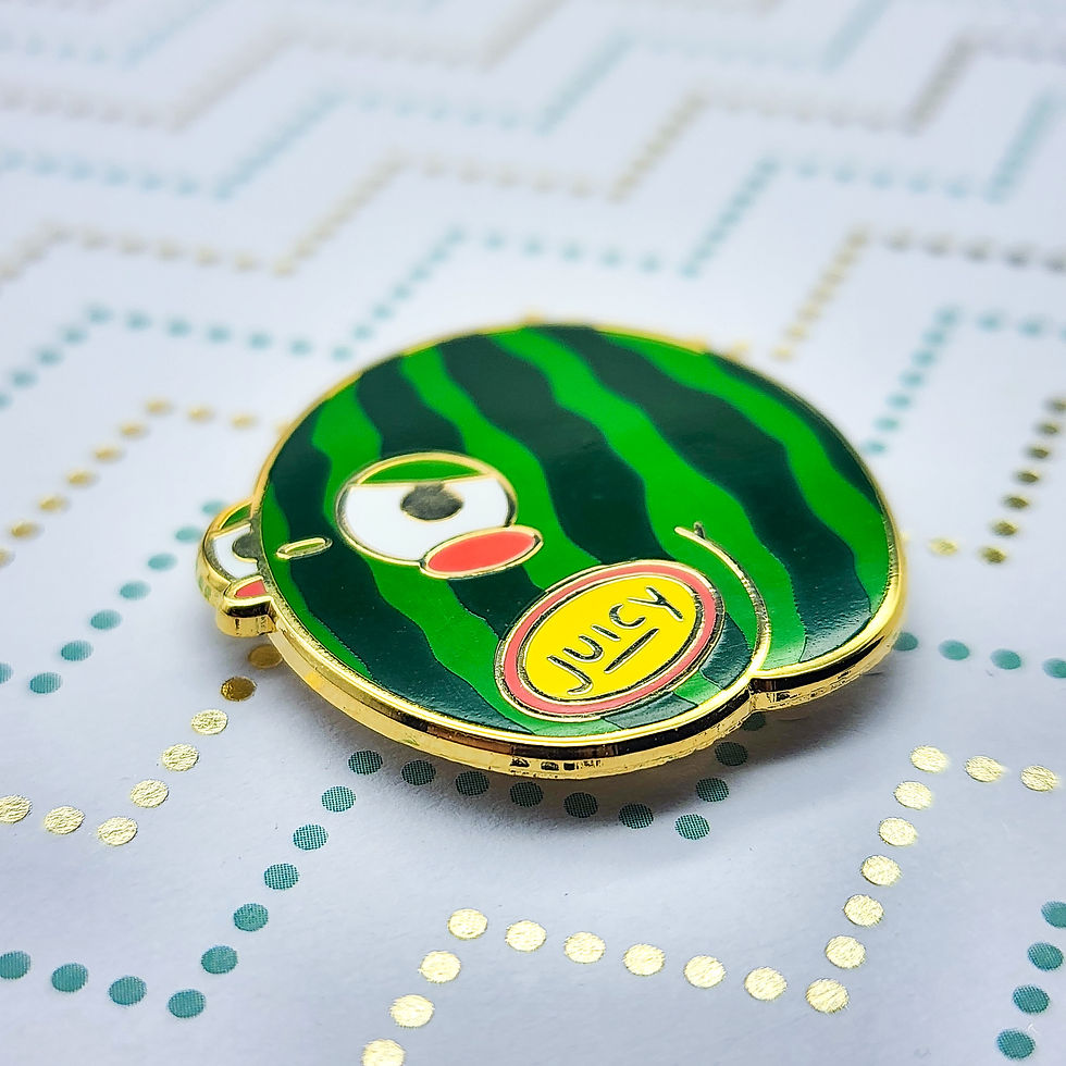 Thumbnail: Juicy Melon Enamel Pin