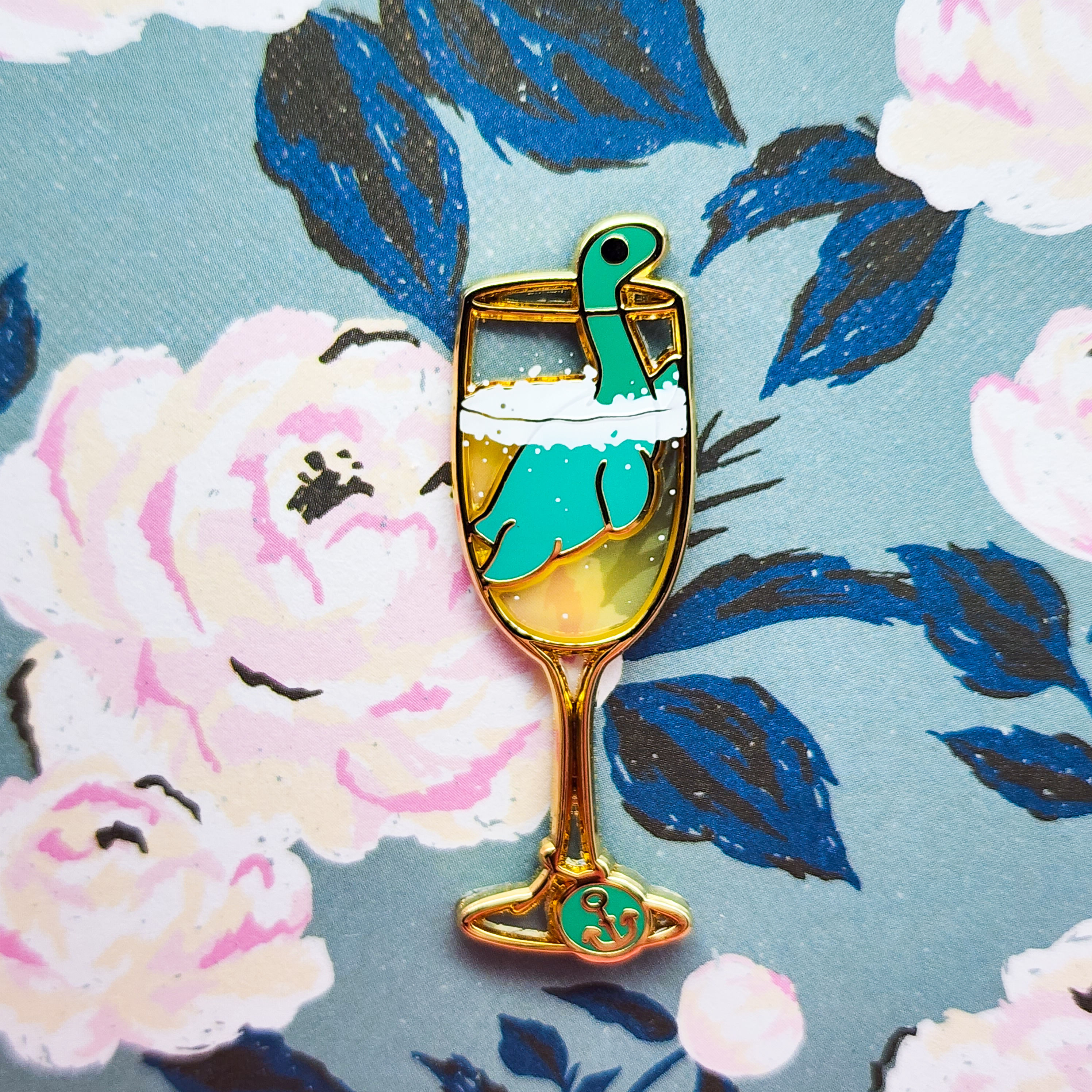 Champ-agne Enamel Pin