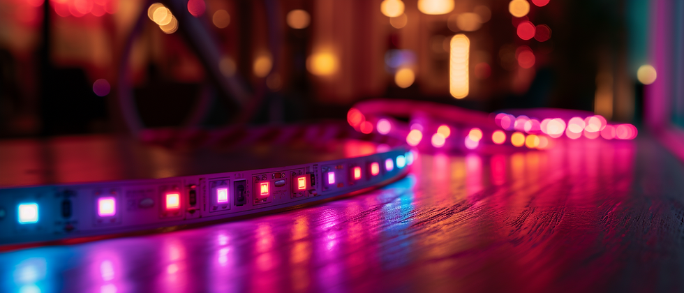 ryandegenfam_create_close-up_photo_of_colorful_smart_lighting_s_e66d1754-13f6-4a9d-97f7-ca