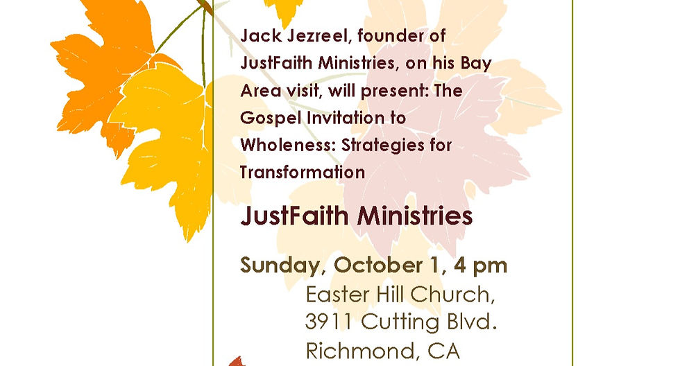 Jack Jezreel presents: Wholeness: Strategies for Transformation