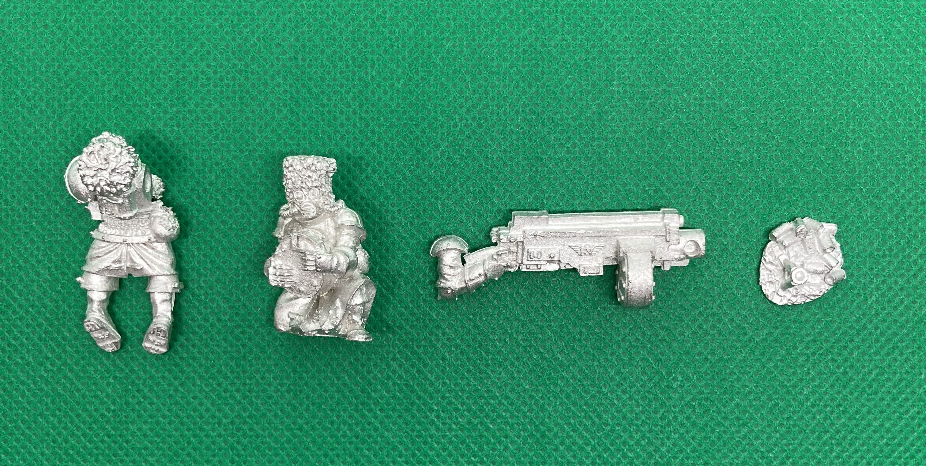 Imperial Guard Vostroyan Heavy Bolter Team