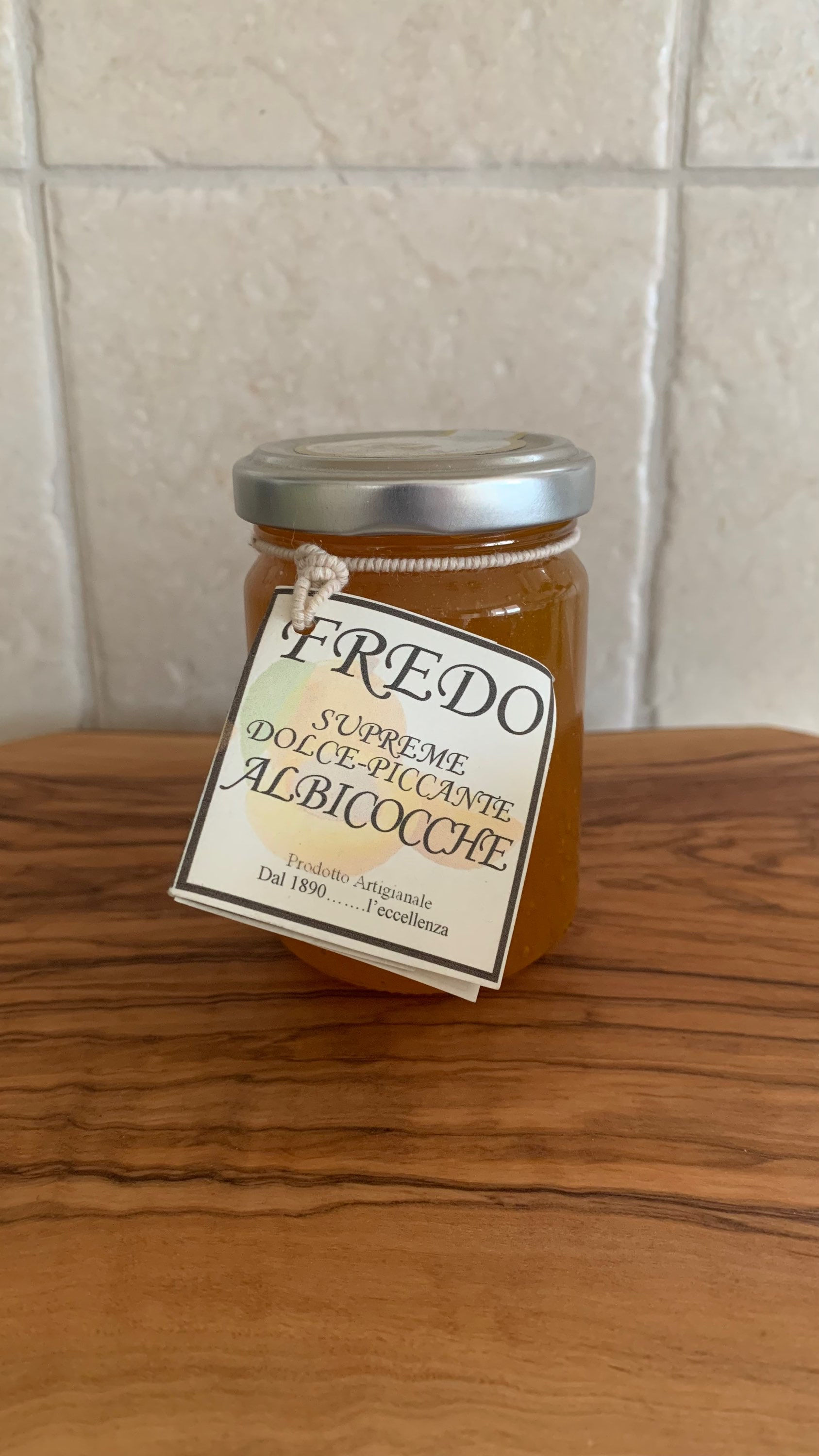 Confiture à la moutarde à l'abricot