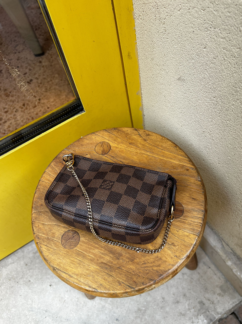 Thumbnail: Vintage Louis Vuitton Pochette Accessoires Damier
