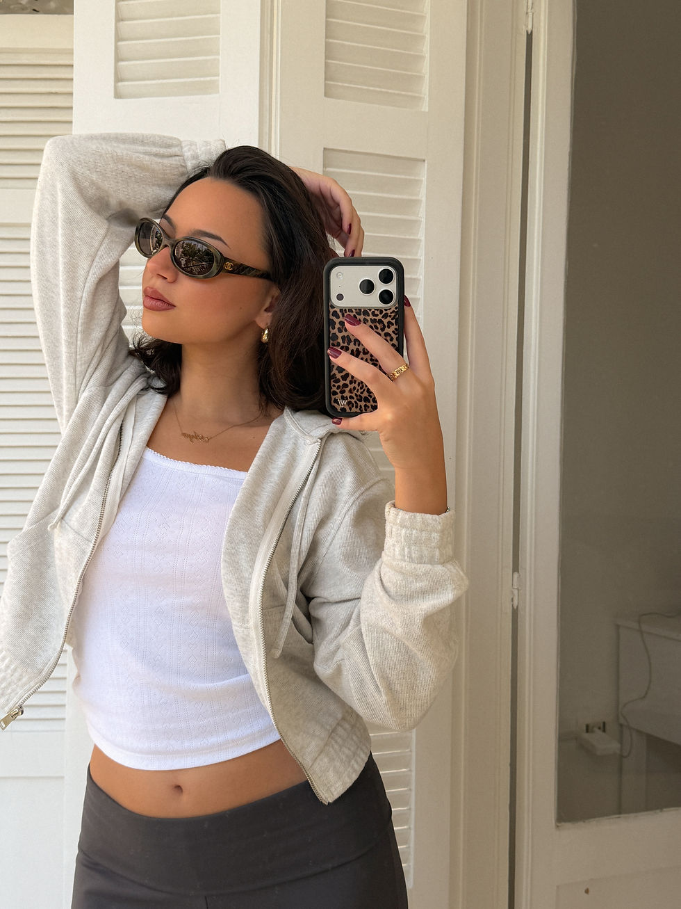 Thumbnail: Chanel Olive Tortoiseshell 5023 Sunglasses