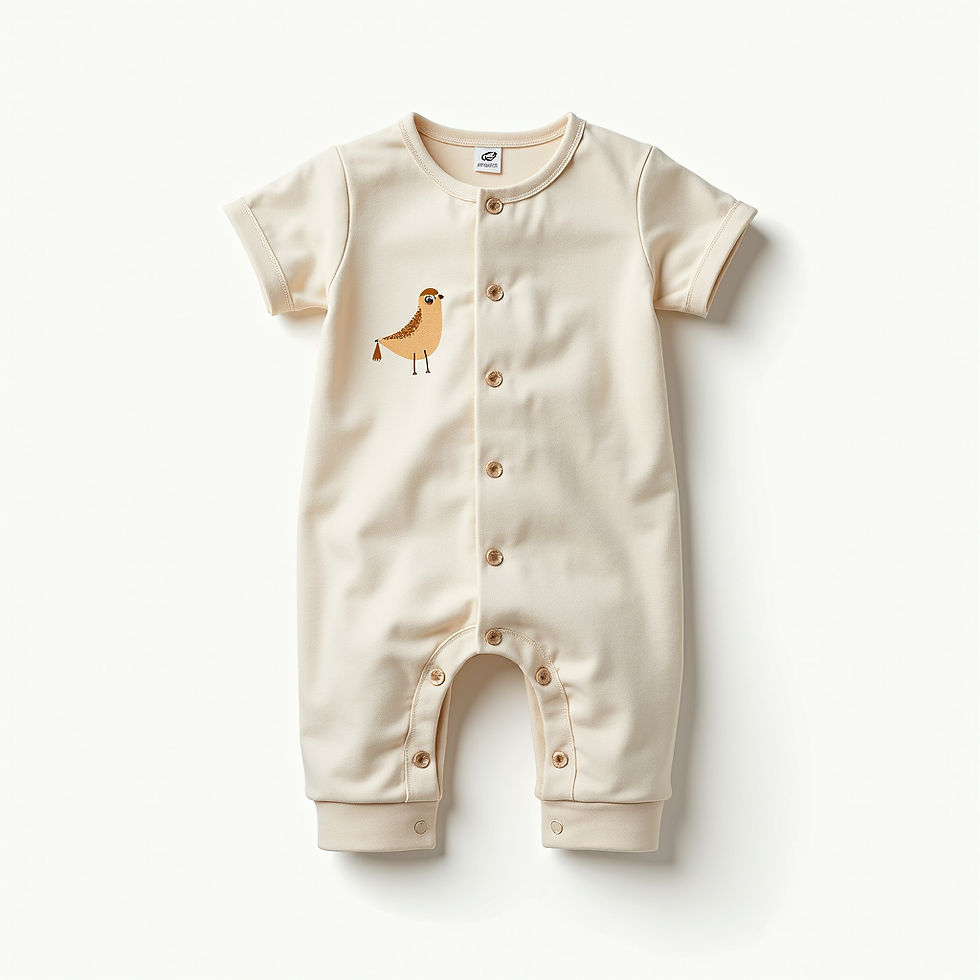 Organic Cotton Romper