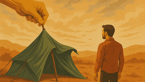 QUANDO DEUS DESMONTA A TENDA - A evolução além da Zona de Conforto