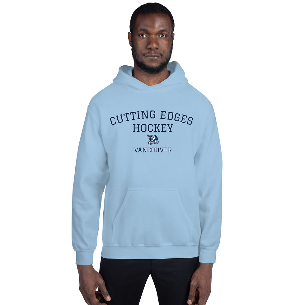 Thumbnail: Unisex Hoodie Varsity BLUE FONT