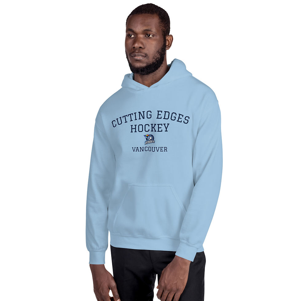 Thumbnail: Unisex Hoodie Varsity BLUE FONT