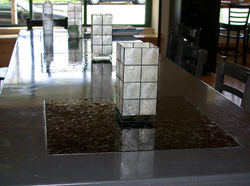 Cocktail table at NanaKusa, 2000