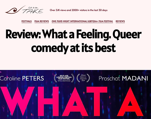 Cut to take: Review What a Feeling at OFN