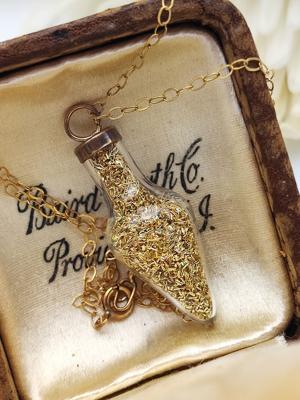 9ct bottle of gold necklace