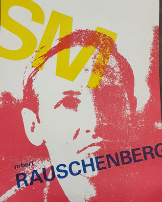 Robert Rauschenberg
(design Wim Crouwel)
Stedelijk Museum Amsterdam, 1968