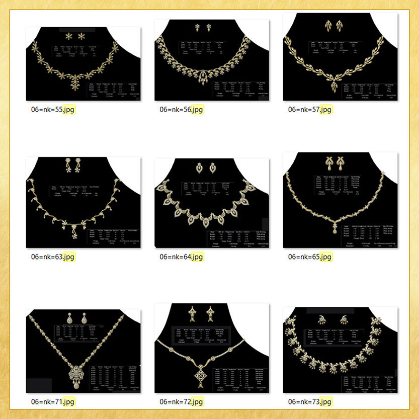 Thumbnail: NECKLACE AND EARRING SET