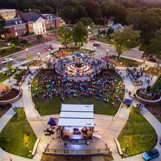 Downtown Cary park