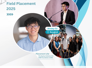 My Internship Experience at CMB Founation, Bangkok