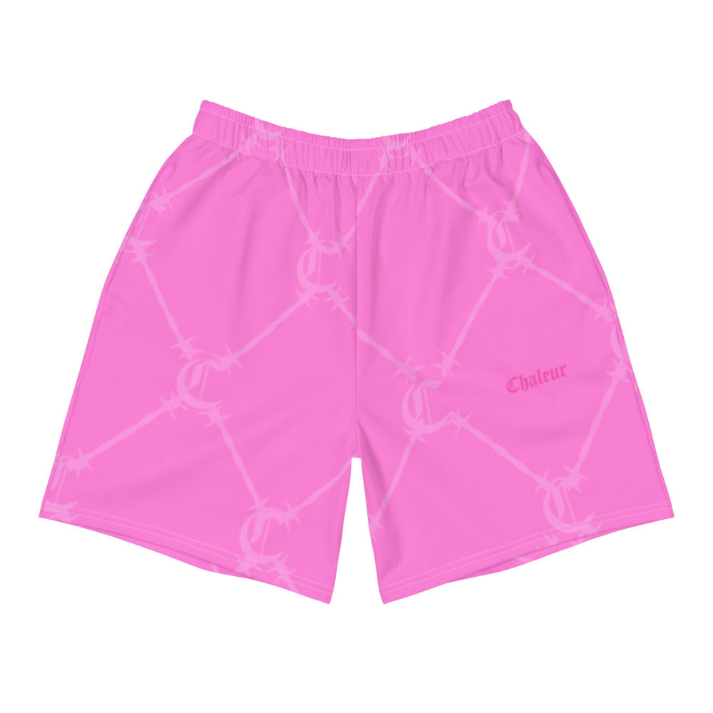 Chaleur Pink Printed Shorts