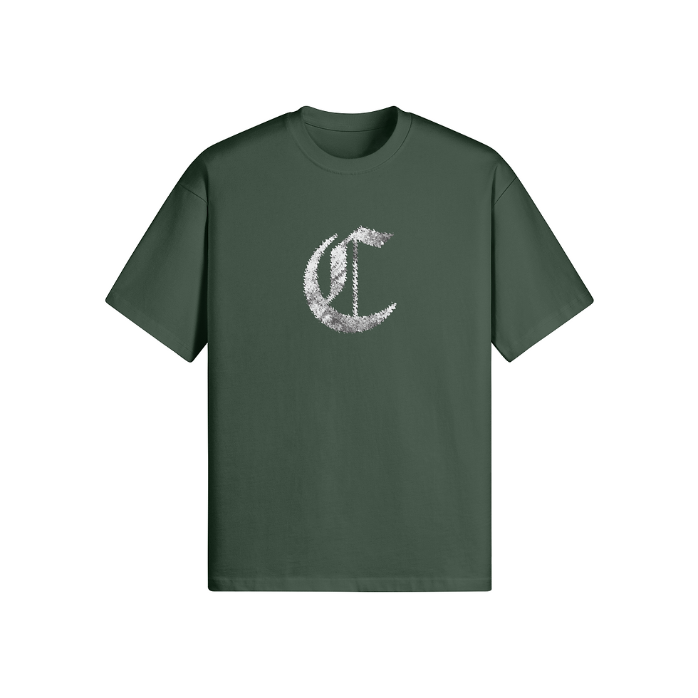 Thumbnail: Distorted Chaleur Oversized T Shirt