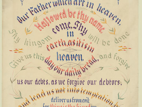 Rector's Reflection: Praying as Jesus Taught Us, July 26, 2025