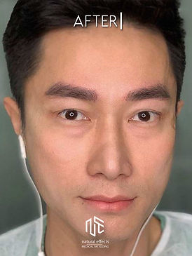 Microblading Powder Ombre Combo Brows Tattoo Permanent Makeup Male Men Brows
