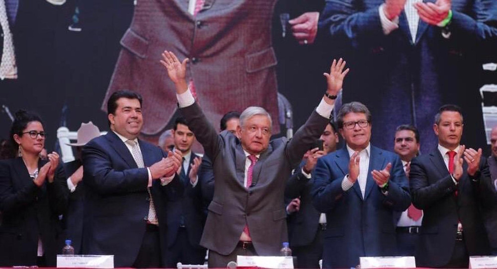 AMLO y Pedro Haces, nuevo aliado y fundador del partido satélite FSxM