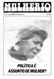 Capa da revista "Mulherio"