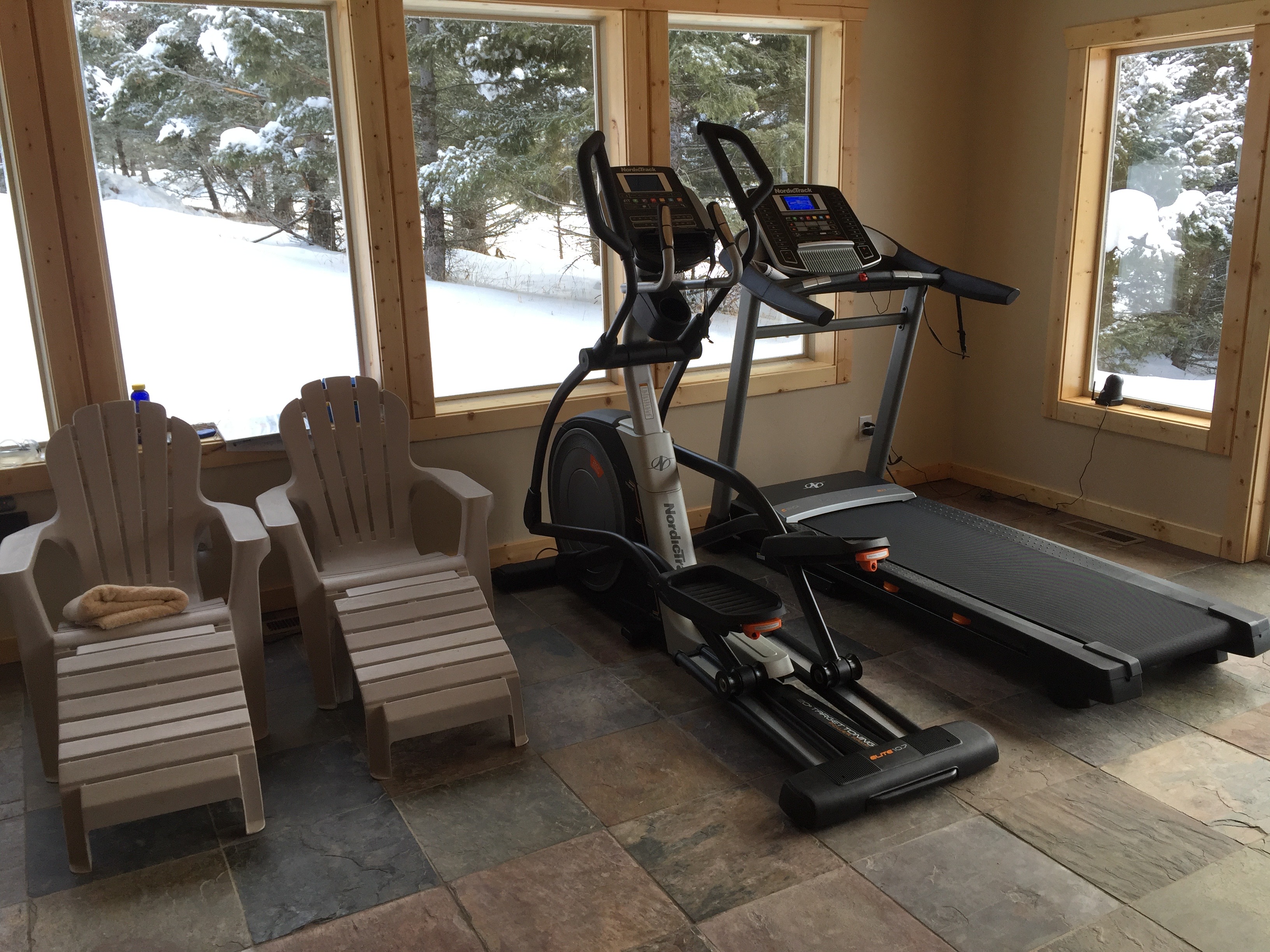Treadmill and Ellipitical
