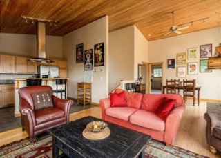 Spacious living area